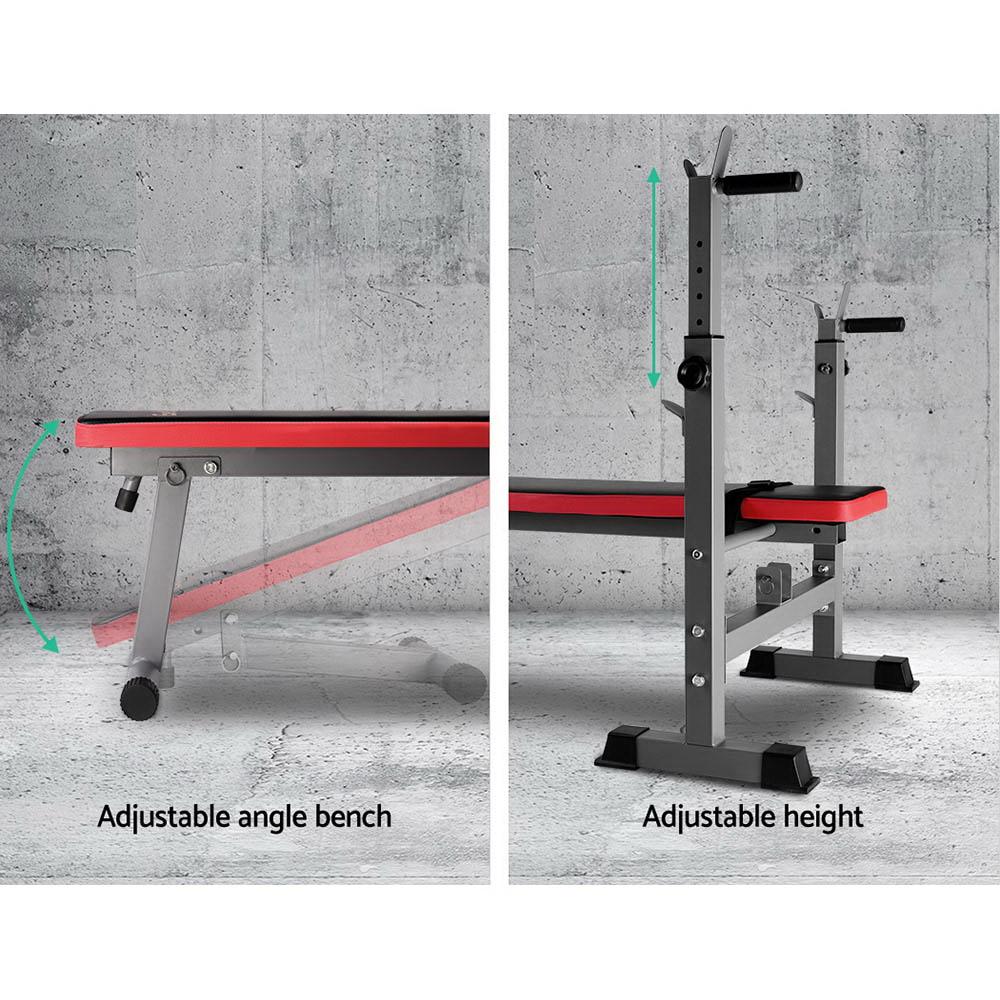 Everfit Multi-Station Weight Bench Press Weights Equipment Fitness